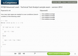 Egzaminy próbne dla egzaminu ISTQB® Advanced Level Technical Test Analyst wersja 2012