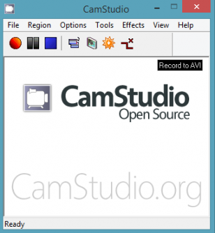 CamStudio - narzędzie do nagrywania sesji