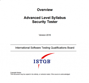 Opis szkolenia ISTQB® Advanced Level Security Tester