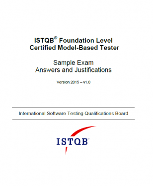 Przykładowy egzamin ISTQB® Model-Based Tester - ODPOWIEDZI [EN]