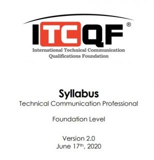 Sylabus ITCQF Technical Communication Professional Foundation Level (EN) wersja 2.0