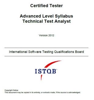 Sylabus ISTQB® Advanced Level Technical Test Analyst [EN]
